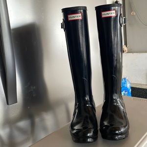Hunter rain boots